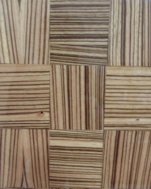Шпон зебрано глянец для инкрустации деревянных дверей и мебели